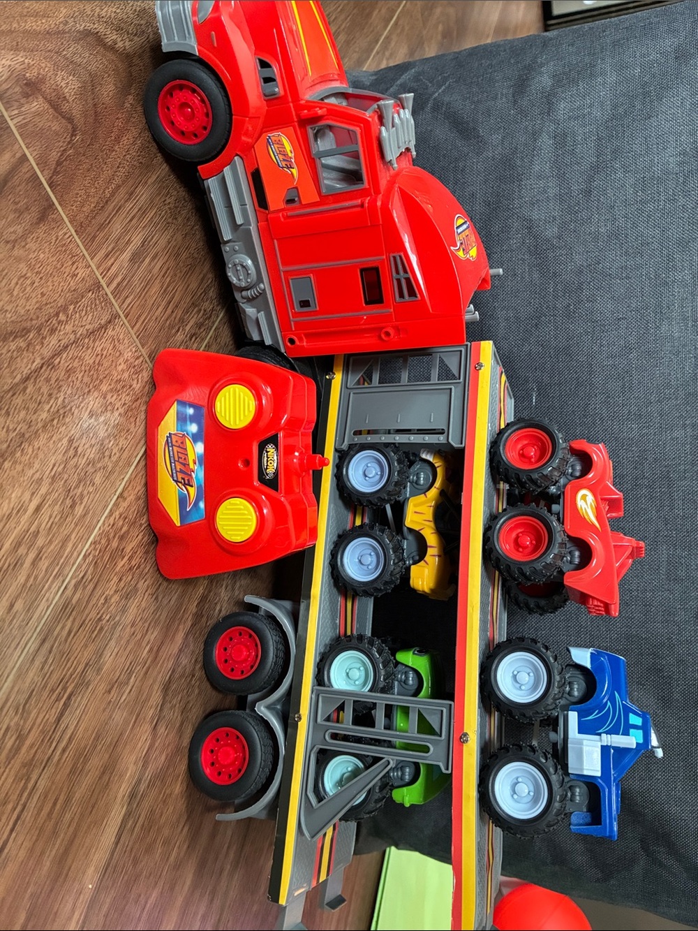 Blaize and the monster machine remote control semi